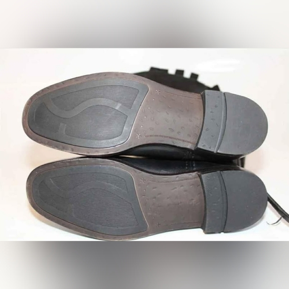 NEW Franco Sarto Designer Womens Meyer Tall Black Leather Riding Boots Size 7.5 - Picture 7 of 7